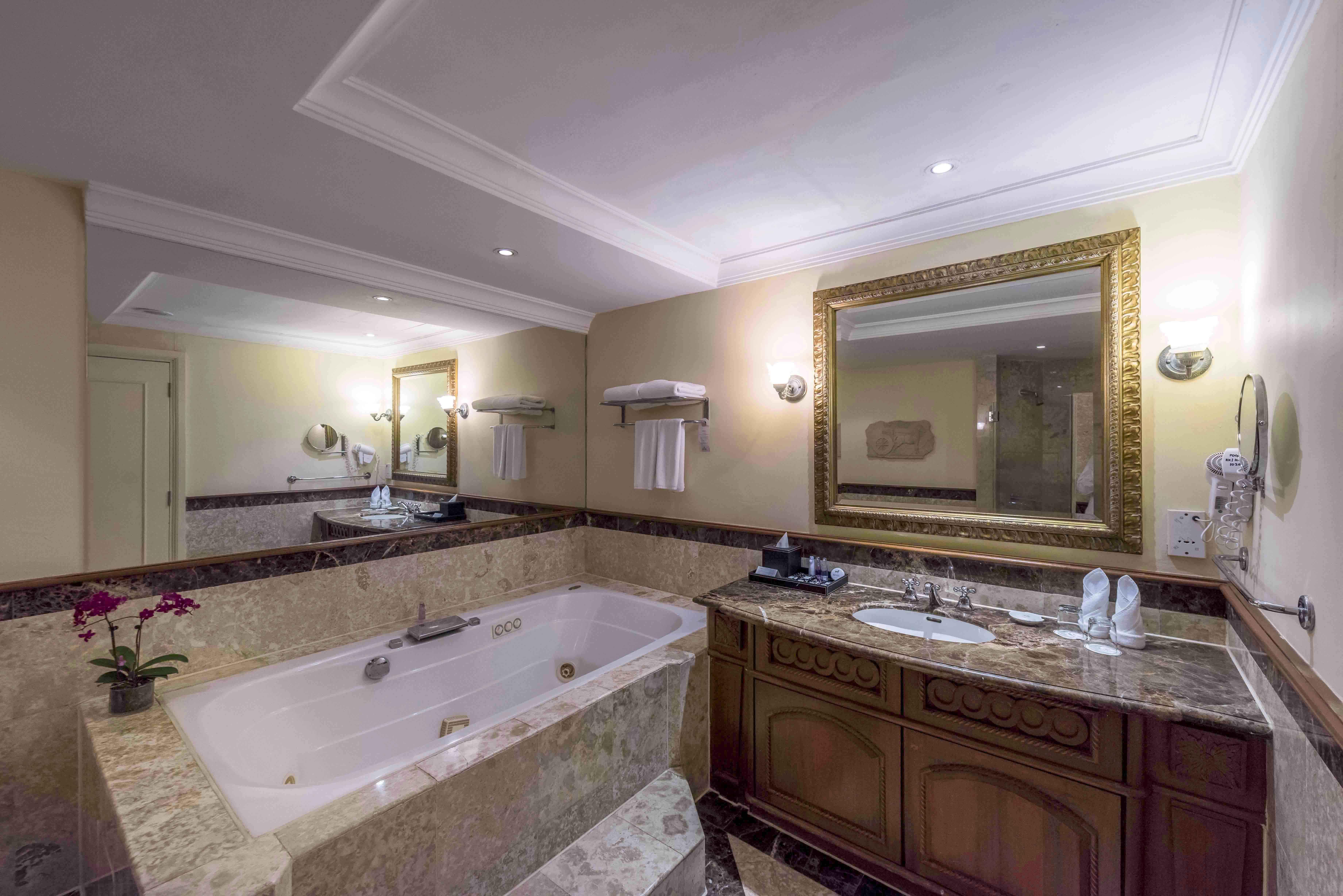 فندق بالاس أوف ذي جولدن هورسيز سيري كيمبانغان المظهر الخارجي الصورة Bathroom